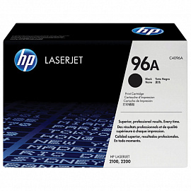 Картридж лазерный HP (C4096A) LaserJet 2100/2200 и другие, №96А, оригинальный, ресурс 5000 страниц, С 4096А