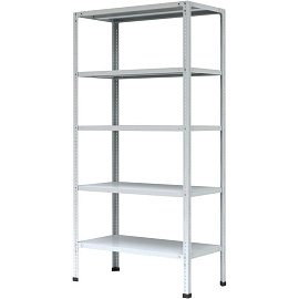 Стеллаж металлический Cobalt МС-245 (5 полок, 1000x400x2000 мм)