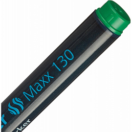 Маркер перманентный Schneider Maxx 130 зеленый (толщина линии 1-3 мм) круглый наконечник