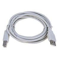 Кабель USB A 2.0 - USB B, М/М, 3 м, 5bites, сер, UC5010-030C