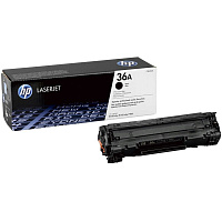 Картридж лазерный HP 36A CB436A черный оригинальный
