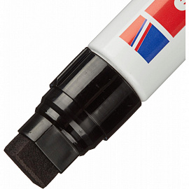 Маркер перманентный Edding 850/1 черный (толщина линии 5-16 мм) клиновидный наконечник