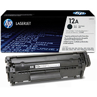 Картридж лазерный HP 12A Q2612A черный оригинальный
