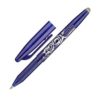 Ручка гелевая со стираемыми чернилами Pilot BL-FR7 Frixion синяя (толщина линии 0.35 мм, 2 штуки в упаковке)