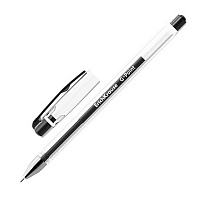 Ручка гелевая неавтоматическая ErichKrause G-Point черная (толщина линии 0.25 мм)