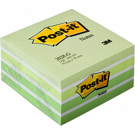 Стикеры Post-it Original 76x76 мм пастельные 5 цветов (1 блок, 450 листов)