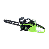 Пила цепная Электро аккумуляторная бесщет.GreenWorks GD40CS18K4 (2005807UB)