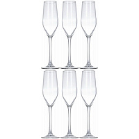 Набор бокалов для шампанского Luminarc Селест стеклянные 160 мл (6 штук в упаковке)