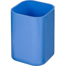Подставка-стакан для канцелярских принадлежностей Attache голубая 10x7x7 см