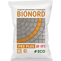 Реагент противогололедный Bionord Pro Plus гранулы до -20 С мешок 23 кг