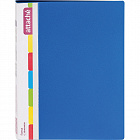 Папка с зажимом Attache А4 0.7 мм синяя (до 150 листов)