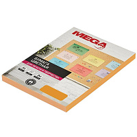 Бумага цветная для печати ProMega jet оранжевая интенсив (А4, 80 г/кв.м, 100 листов)