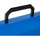Папка-портфель пластиковая Attache A4 синяя (317х240 мм, 1 отделение) Фото 3