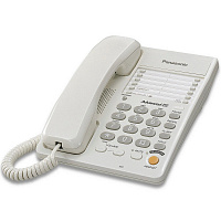 Телефон проводной Panasonic KX-TS2363RU белый