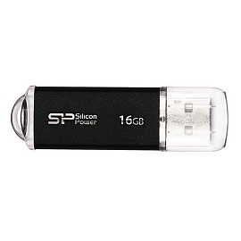 Флешка USB 2.0 16 ГБ Silicon Power Ultima II-I (SP016GBUF2M01V1K)
