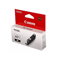 Картридж струйный Canon CLI-451BK 6523B001 черный оригинальный