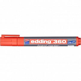 Маркер для белых досок Edding e-360/2 красный (толщина линии 1.5-3 мм) круглый наконечник
