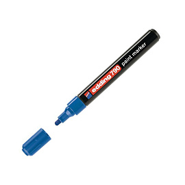 Маркер лаковый EDDING E-790/3 синий 2-3мм, пласт. корп