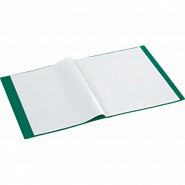 Папка файловая на 30 файлов Attache A4 15 мм зеленая (толщина обложки 0.7 мм)