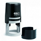 Оснастка для печати круглая Colop Printer R50 50 мм с крышкой черная Фото 0