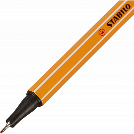 Линер Stabilo Point 88/40 красный (толщина линии 0.4 мм)
