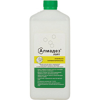 Мыло жидкое антибактериальное Алмадез-Лайт 1 л (с дозатором)