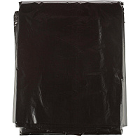 Мешки для мусора на 120 литров черные (ПВД, 35 мкм, в упаковке 50 штук, 70х110 см)