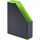 Вертикальный накопитель 70 мм Bantex Модерн картонный зеленый Фото 4