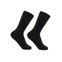 Носки мужские шерстяные черные с полосой размер 31