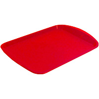 Поднос пластиковый Polar 47х33 см красный