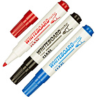 Набор маркеров для белых досок ICO 3 цвета с губкой (толщина линии 3 мм) круглый наконечник