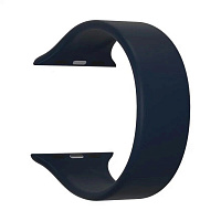 Ремешок Lyambda Atria для Apple Watch 42/44/45 мм темно-синий силиконовый (DSJ-23-44-DB)
