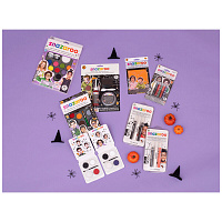 Набор красок для детского грима лица Snazaroo "Хэллоуин", 08 цветов, картонная коробка