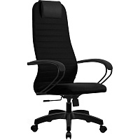 Кресло для руководителя Метта SU-B-10 130/001 черное (ткань, пластик)