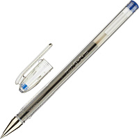 Ручка гелевая неавтоматическая Pilot BL-G1-5T синяя (толщина линии 0.3 мм)