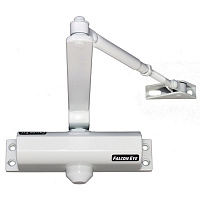 Доводчик FALCON EYE FE-B3W на дверь 45-65 кг, белый, 00-00110297
