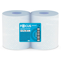 Протирочная бумага Focus Jumbo 5079732 W2 белая (2 рулона по 350 метров)