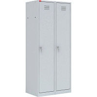 Шкаф для одежды металлический ШРМ-22М (2 отделения, 800x500x1860 мм)