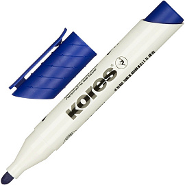 Набор маркеров для белых досок Kores 20843 4 цвета (толщина линии 3 мм) круглый наконечник