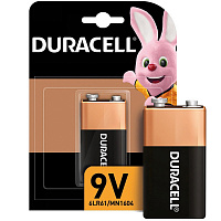 Батарейки Duracell размера 9V