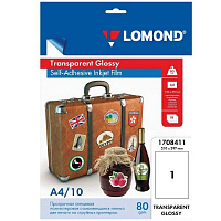 Пленка для проекторов Lomond (1708411) прозрачная А4 10 листов