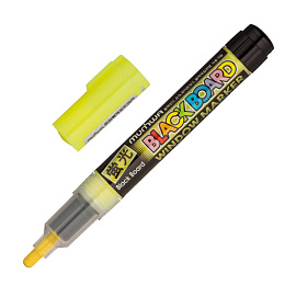 Маркер меловой MunHwa Black Board Marker желтый (толщина линии 3 мм, круглый наконечник)