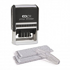 Датер автоматический Colop Printer 55-Dater-Set, 6 строк, самонаборный, пластиковый Фото 0