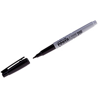 Маркер перманентный Line Plus "200F" черный, пулевидный, 0,7мм фото Маркер перманентный Line Plus "200F" черный, пулевидный, 0,7мм