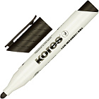 Маркер для белых досок Kores 20833 черный (толщина линии 3 мм) круглый наконечник