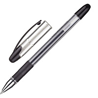 Ручка гелевая неавтоматическая Attache Gelios-020 черная (толщина линии 0.5 мм)