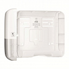 Диспенсер для листовых полотенец Tork Mini Singlefold H3 ZZ/С пластиковый белый (код производителя 553100) Фото 0