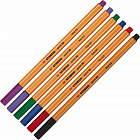 Набор линеров Stabilo Point 88/6 6 цветов (толщина линии 0.4 мм) Фото 0