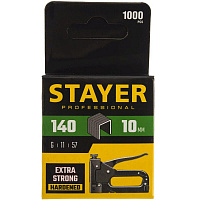 Скобы для строительного степлера Stayer тип 140, 10 мм 1000 шт (31610-10)