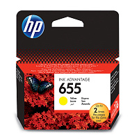 Картридж струйный HP 655 CZ112AE желтый оригинальный